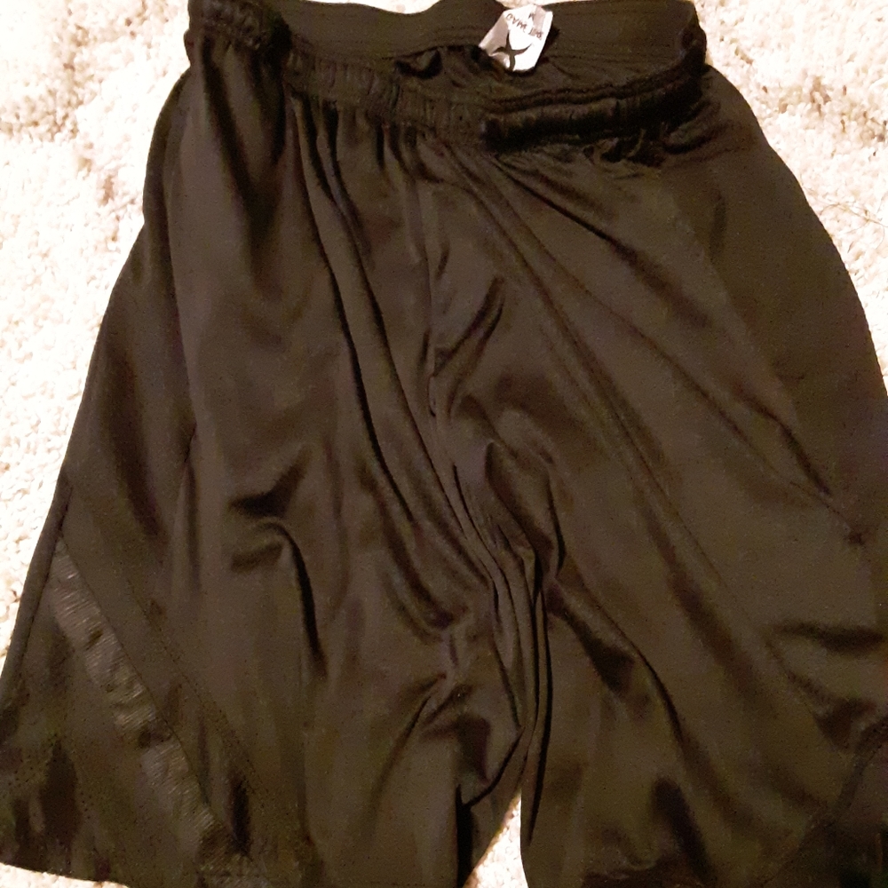 Black Game Time Shorts
